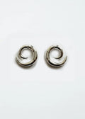 ETERNITY EARRINGS SILVER PAIR