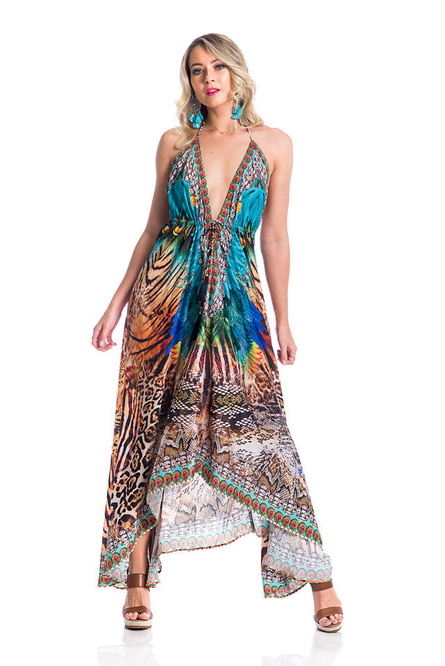 Fierce 663 exotic Hawaii dress  BACK IN STOCK