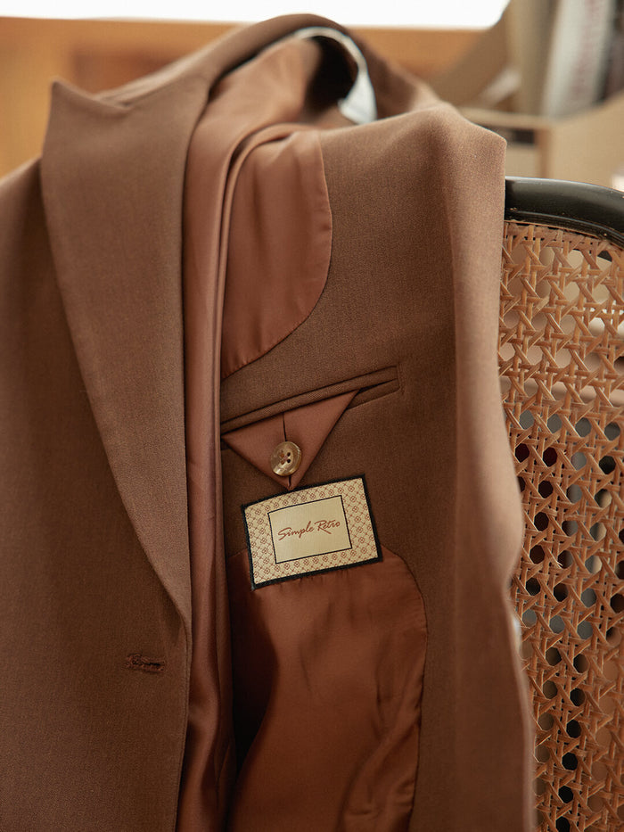 【FINAL SALE】Madge Caramel Blazer