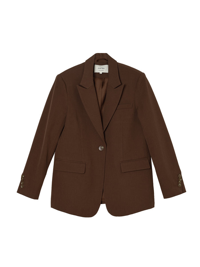 【FINAL SALE】Madge Caramel Blazer