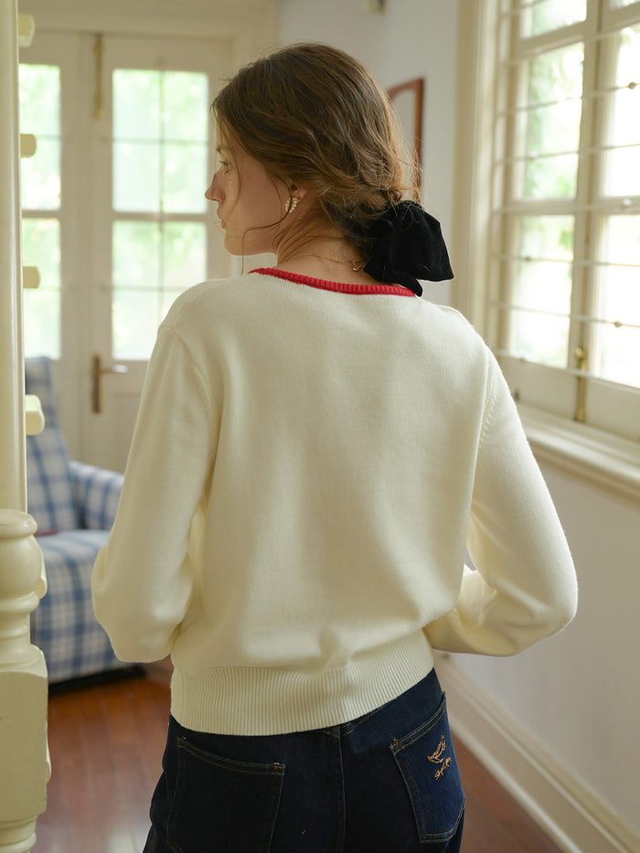 【Final Sale】Minnie Round Neck Sweater