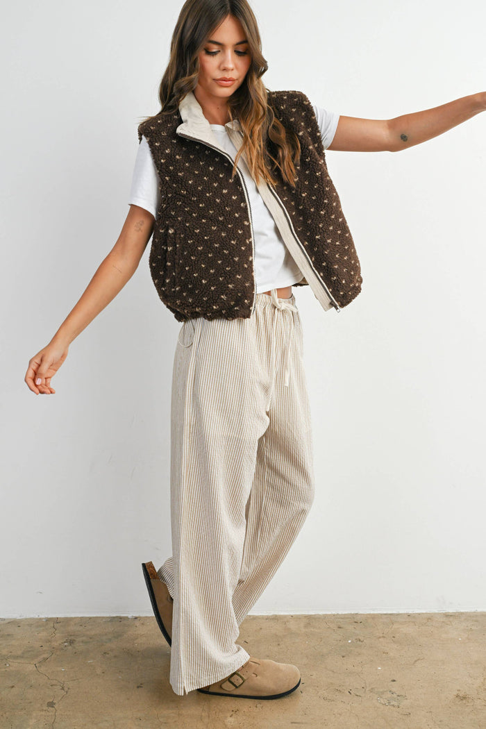 Fleece Sleeveless Vest