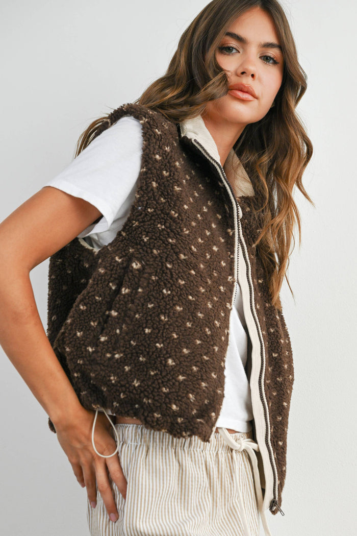 Fleece Sleeveless Vest