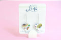 Floral Heart Earrings