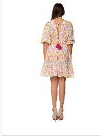 Floral Mediterranean Resort Dress-26458