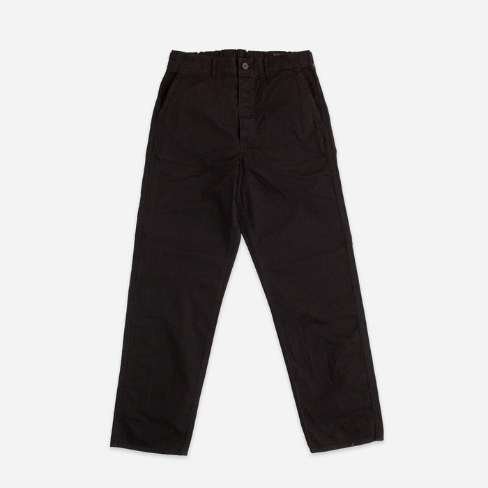 FRENCH WORK PANTS - BLACK