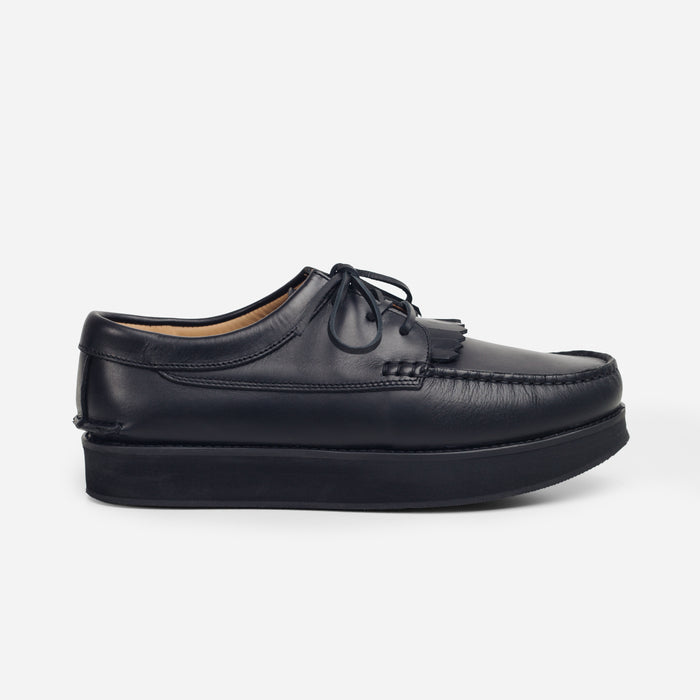 FRINGE ROCKER MOC - BLACK/BLACK