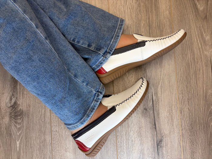 Gabor - White Loafer