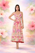 Garden Romance Tiered Maxi Dress-26696
