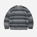 GRADATION BOUCLE KNIT - GREY MIX