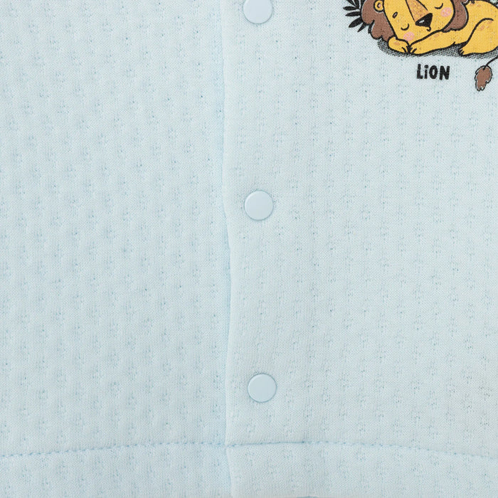 HelloBaby Boy Quilted Cardigan - Blue - ebebek - Black Friday