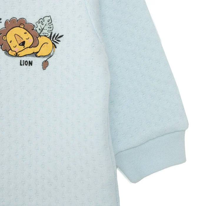 HelloBaby Boy Quilted Cardigan - Blue - ebebek - Black Friday