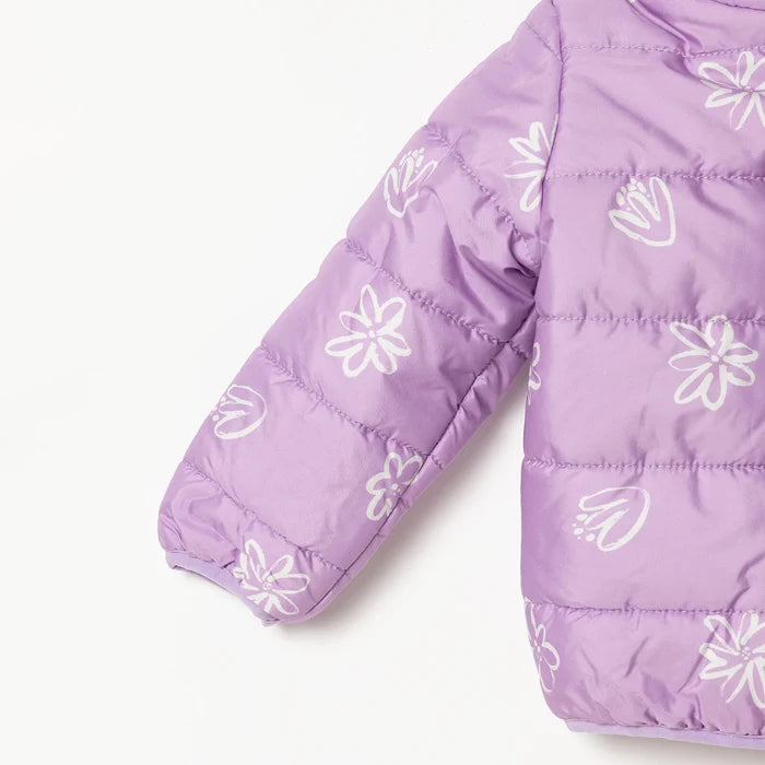 HelloBaby Floral Printed Girl Coat - Printed - ebebek - Black Friday