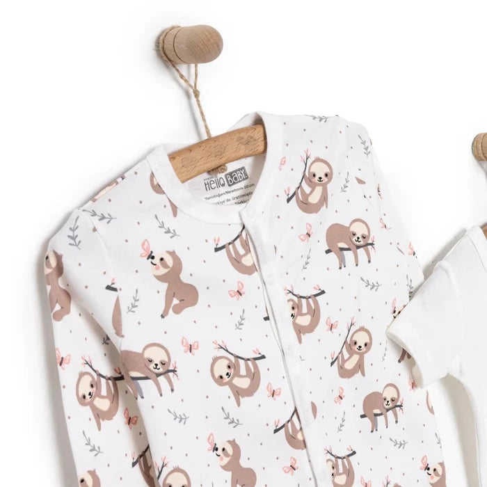HelloBaby Girl Jumpsuit - Body - Hat - Ecru Ecru - ebebek