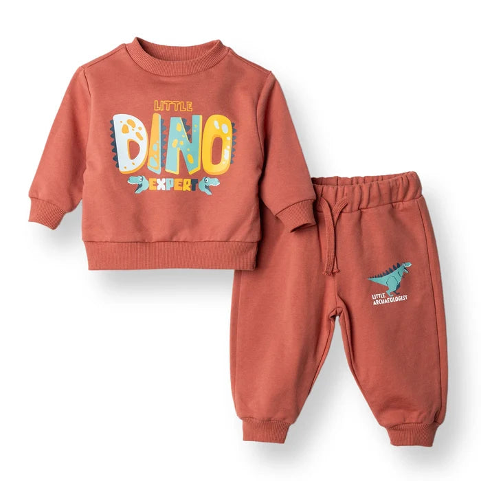 HelloBaby Jogging Set - Brown - ebebek - Black Friday
