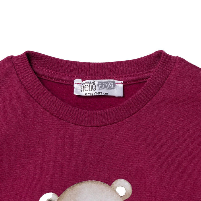 HelloBaby Jogging Set - Maroon - ebebek - Black Friday