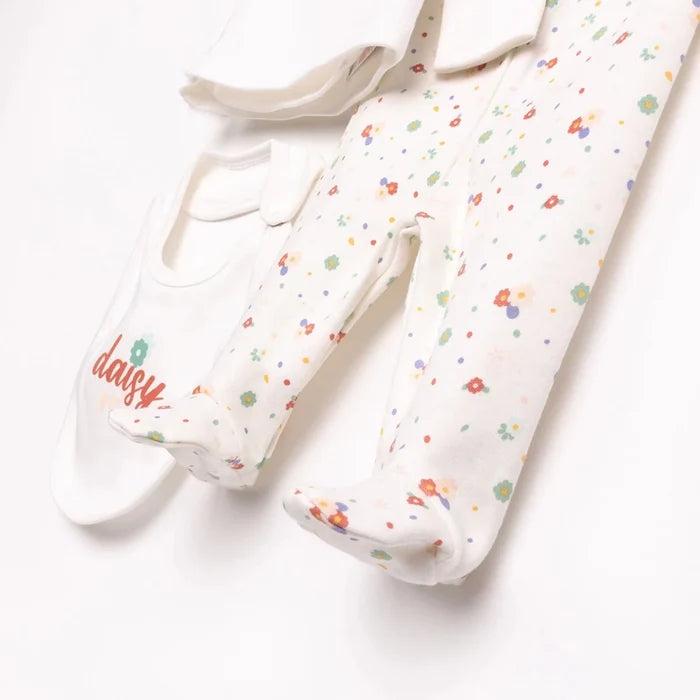 HelloBaby Newborn 5 pcs Starter Set - Ecru Ecru - ebebek