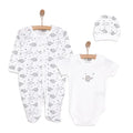 HelloBaby Newborn Baby Cute Elephant Jumpsuit - Ecru - ebebek - Black Friday