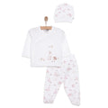 HelloBaby Newborn Baby Girl Set - Ecru Ecru - ebebek