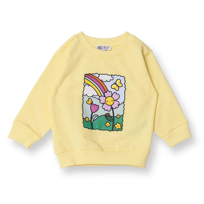 HelloBaby Sweatshirt - Yellow - ebebek - Black Friday