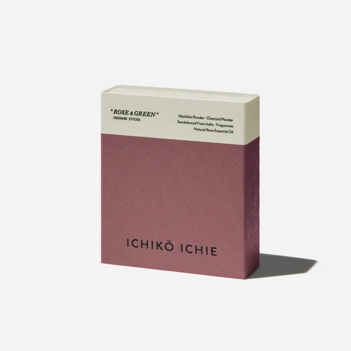 INCENSE 30 PACK - ROSE & GREEN