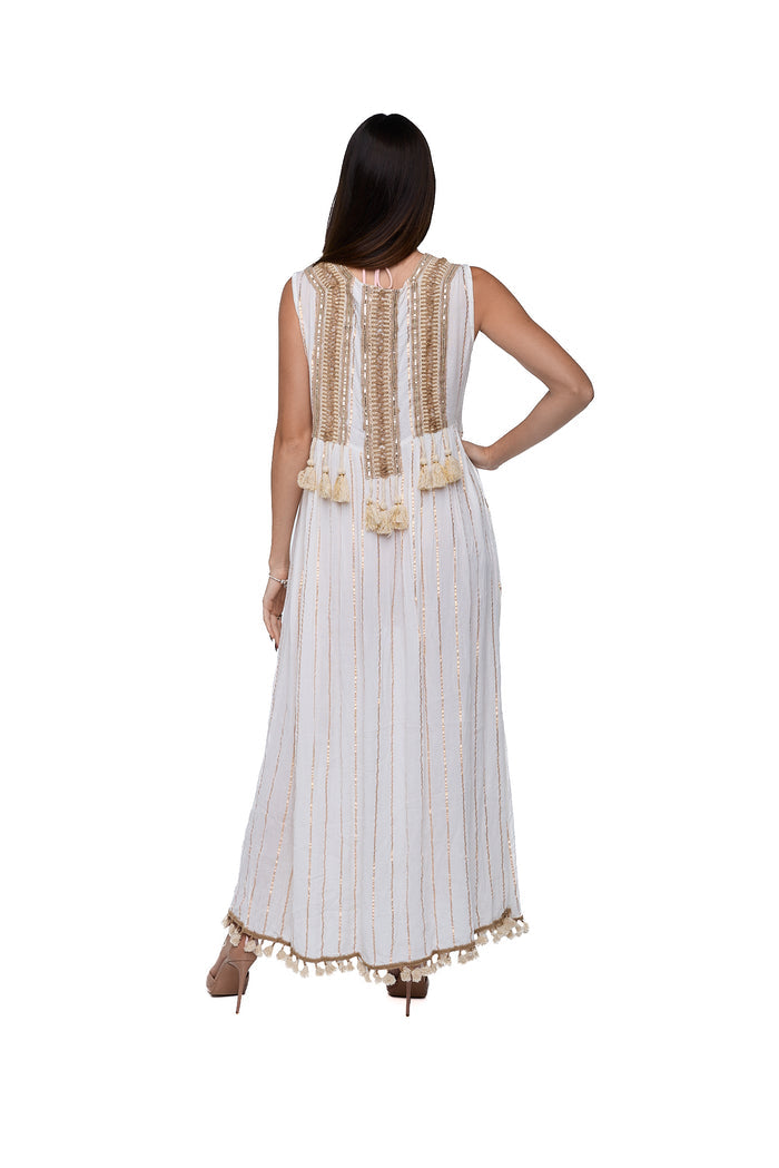 Ivory lace shrug bo-2513