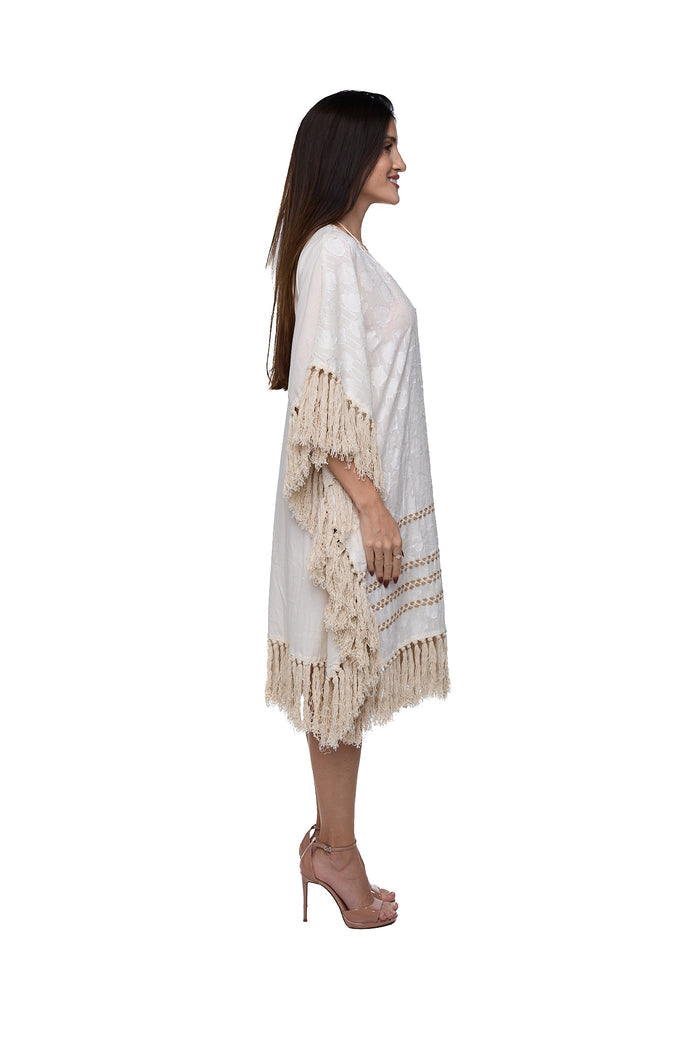 Ivory short kaftan c-3109 2026 collection