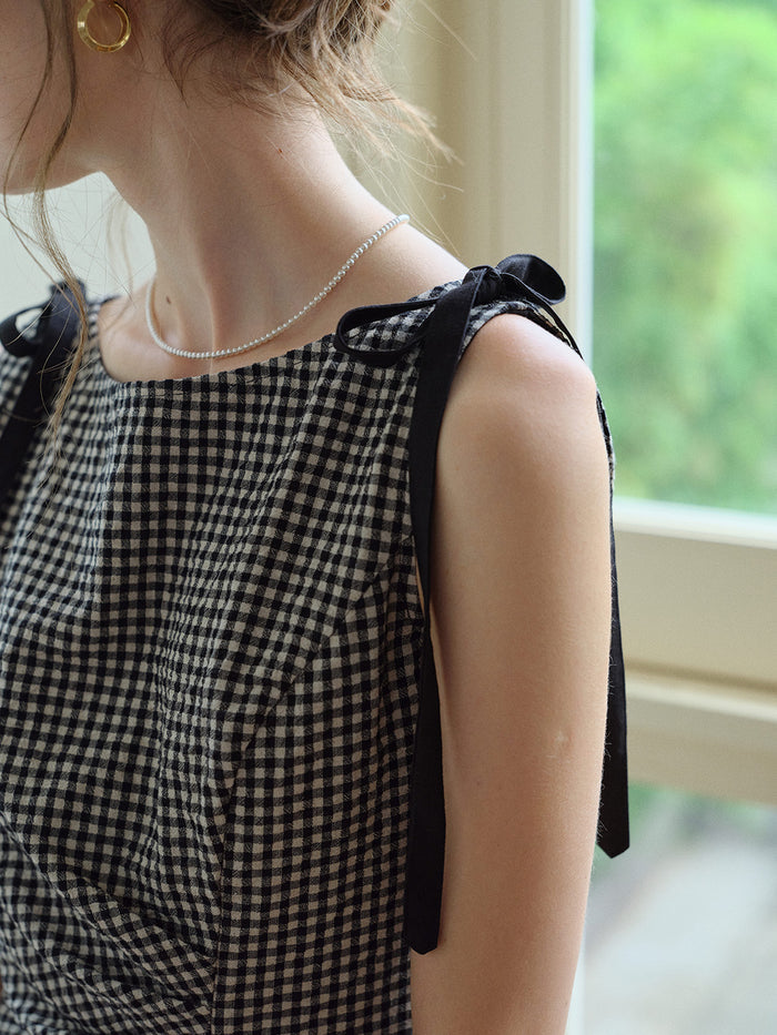 Josie Simple Bow Tank Top