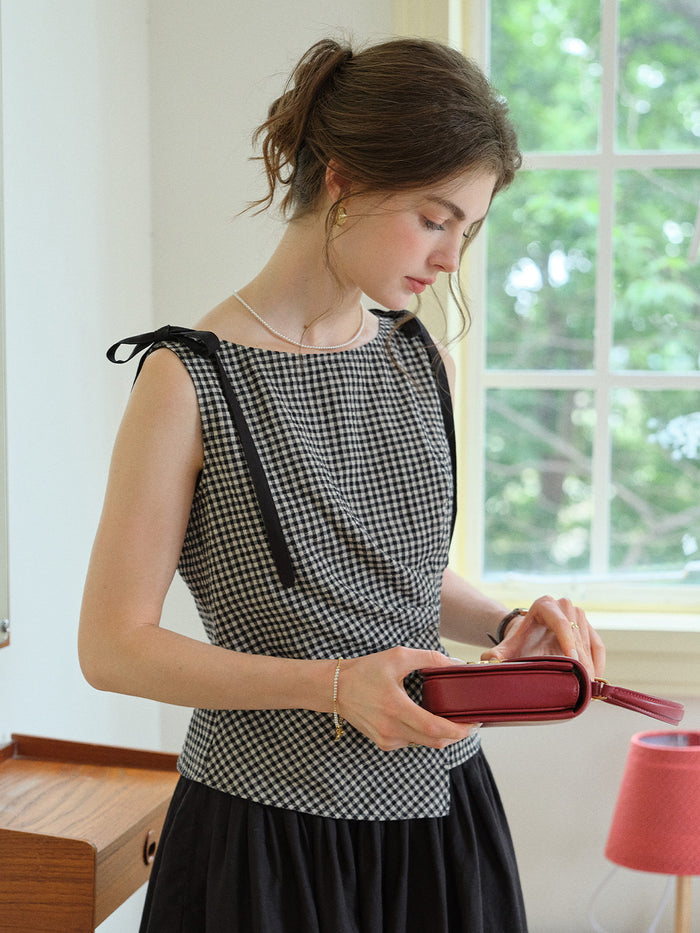 Josie Simple Bow Tank Top