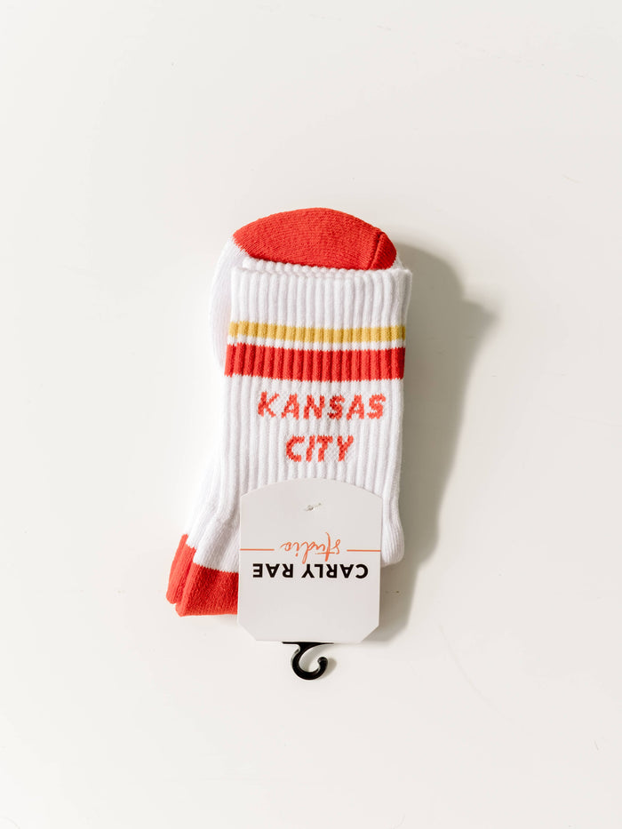 Kansas City Crew Socks - White