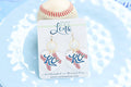 KC Baseball Earrings