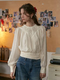 Kenia Round Neck Embroidered Blouse
