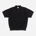 LIGHT WAVE SUMMER POLO SHIRT - BLACK