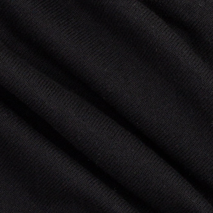 LIGHT WAVE SUMMER POLO SHIRT - BLACK