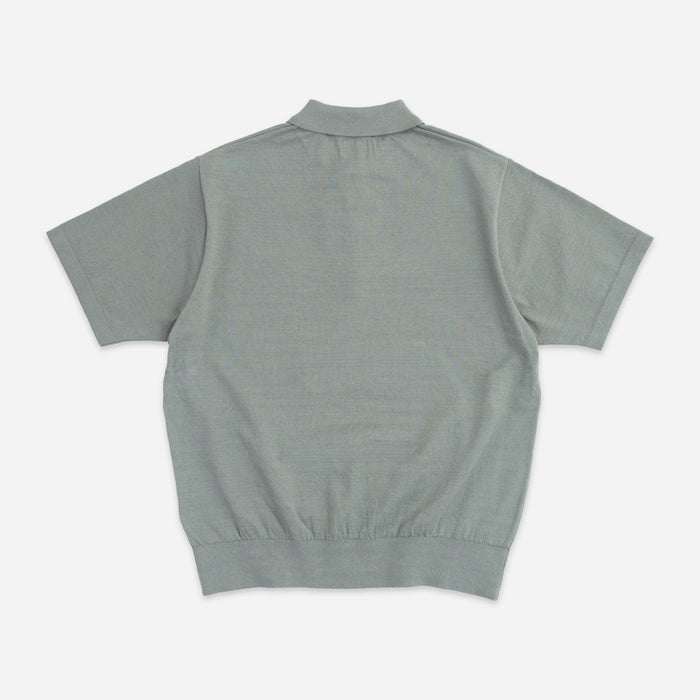 LIGHT WAVE SUMMER POLO SHIRT - GREY