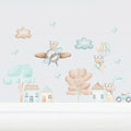 Live Vida Teddy Adventures Large Wall Stickers - ebebek - Black Friday