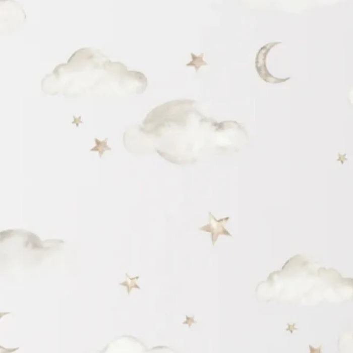 Live Vida Wall Stickers Cloud & Moon & Stars A4 - ebebek - Black Friday