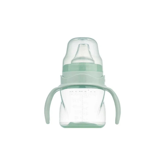 Mamajoo Training Cup with Handles 6+ months 160ml - Powder Green - ebebek - Black Friday