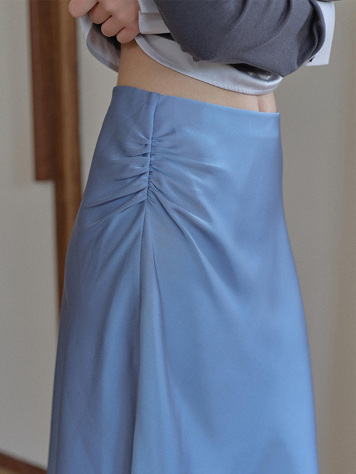 Marlowe High-Waist Mermaid Midi Skirt