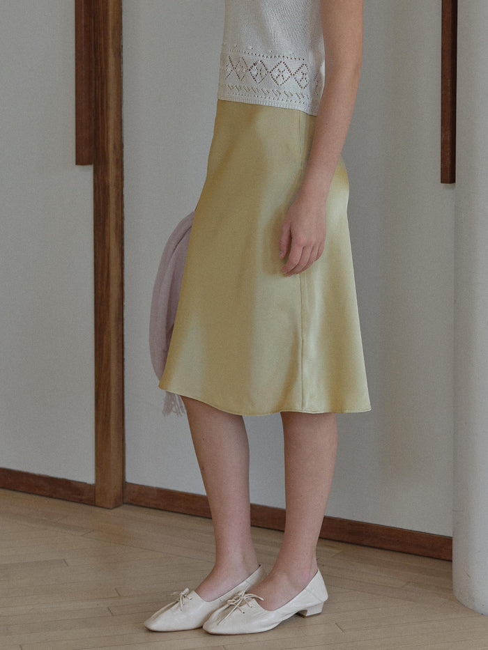 Marlowe High-Waist Mermaid Midi Skirt