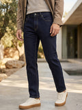 Men's Dark Blue Slim Fit Denim Jeans Stretchable