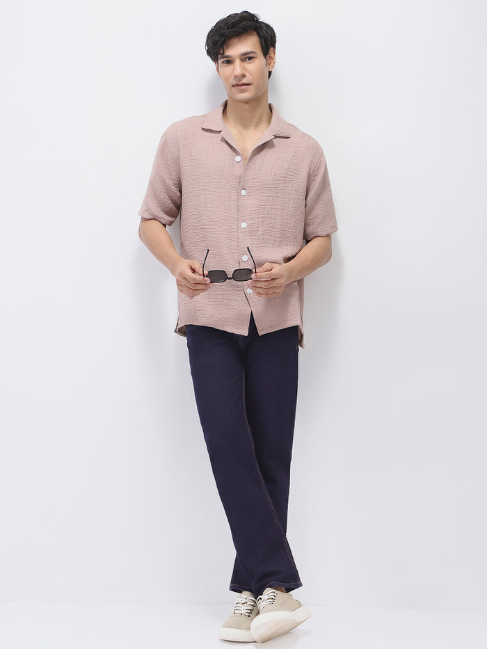 Men's Dark Blue Slim Fit Denim Jeans Stretchable