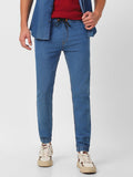 Men's Light Blue Jogger Jeans Slim Fit Stretch