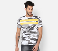 Men's Striped Slim Fit Half Sleeve T-Shirt