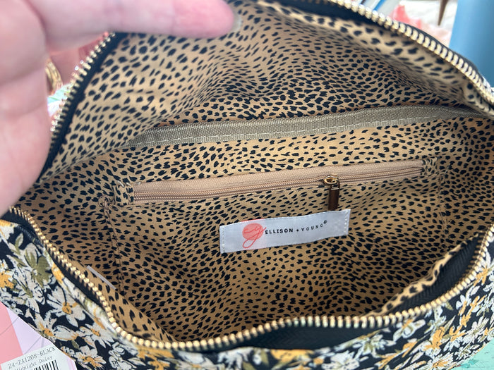 Midnight Daisy Bag