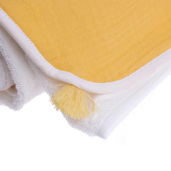 Mollia Unisex Baby Towel - Yellow