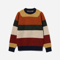 MULTI STRIPE CREW JUMPER - MULTI