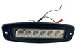 National Equipment 404041 Light, Work, 6"x2", Flush, 18W