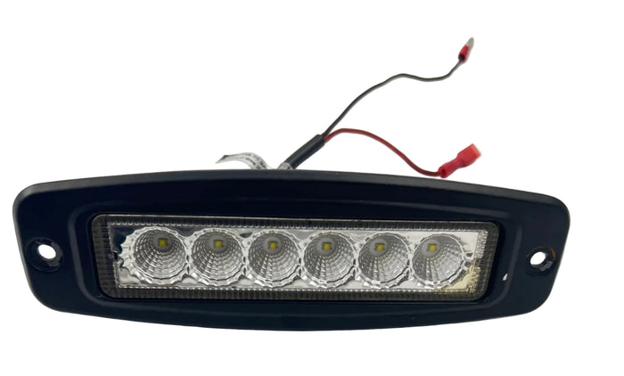 National Equipment 404041 Light, Work, 6"x2", Flush, 18W