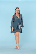 Navy cotton dress